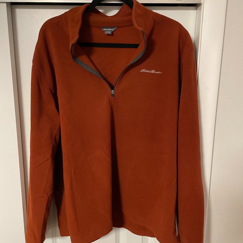 Eddie Bauer Fleece Quarter-Zip Sweatshirt